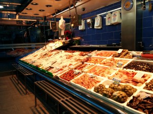 PESCADERÍA EN EL BARRIO DE SALAMANCA